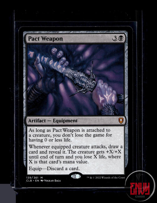 Pact Weapon LP 139 Mythic Commander Legends: Battle for Baldur's Gate