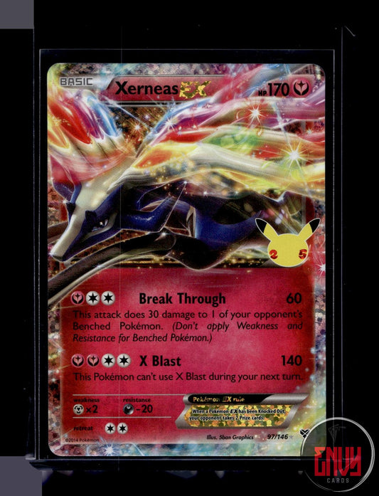 Xerneas EX NM 97/146 Classic Collection Celebrations: Classic Collection Pokemon