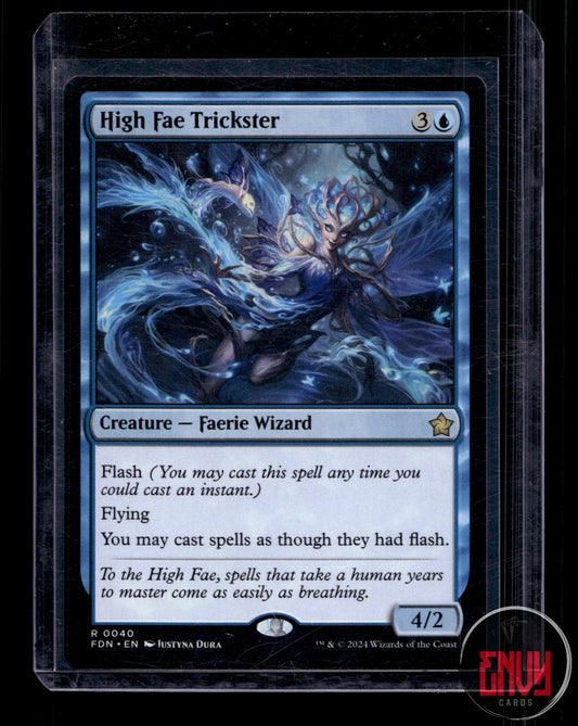 High Fae Trickster Near Mint 40 Rare Foundations Magic: The Gathering