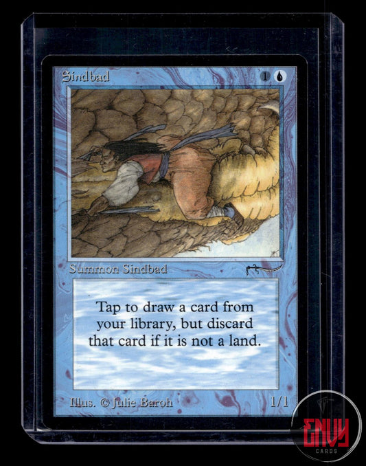 Sindbad Lightly Played Uncommon Arabian Nights Magic: The Gathering