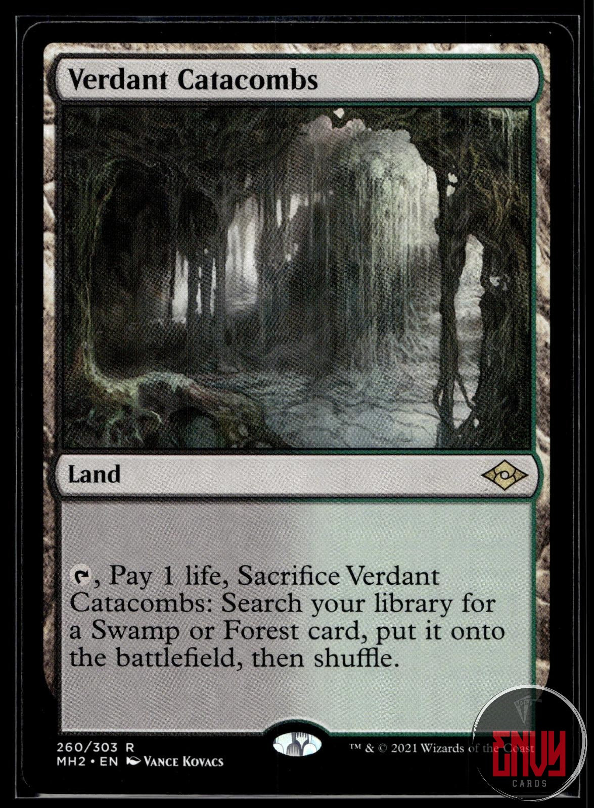 Verdant Catacombs Near Mint 260 Rare Modern Horizons 2