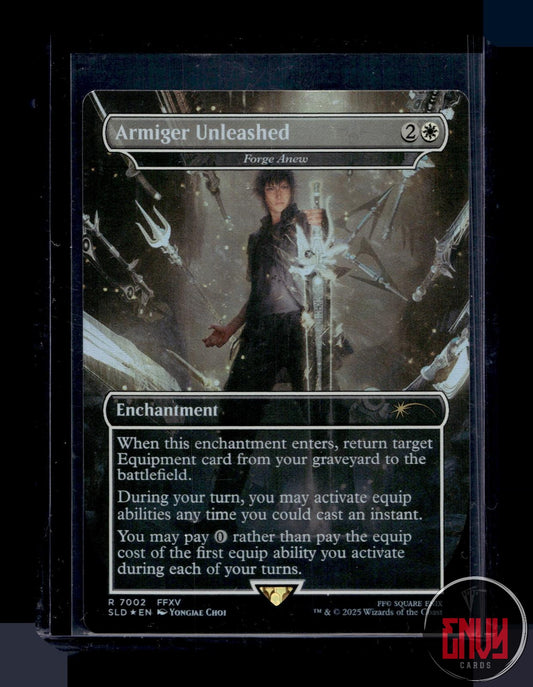 Armiger Unleashed - Forge Anew (Rainbow Foil) LP 7002 Secret Lair Drop Series