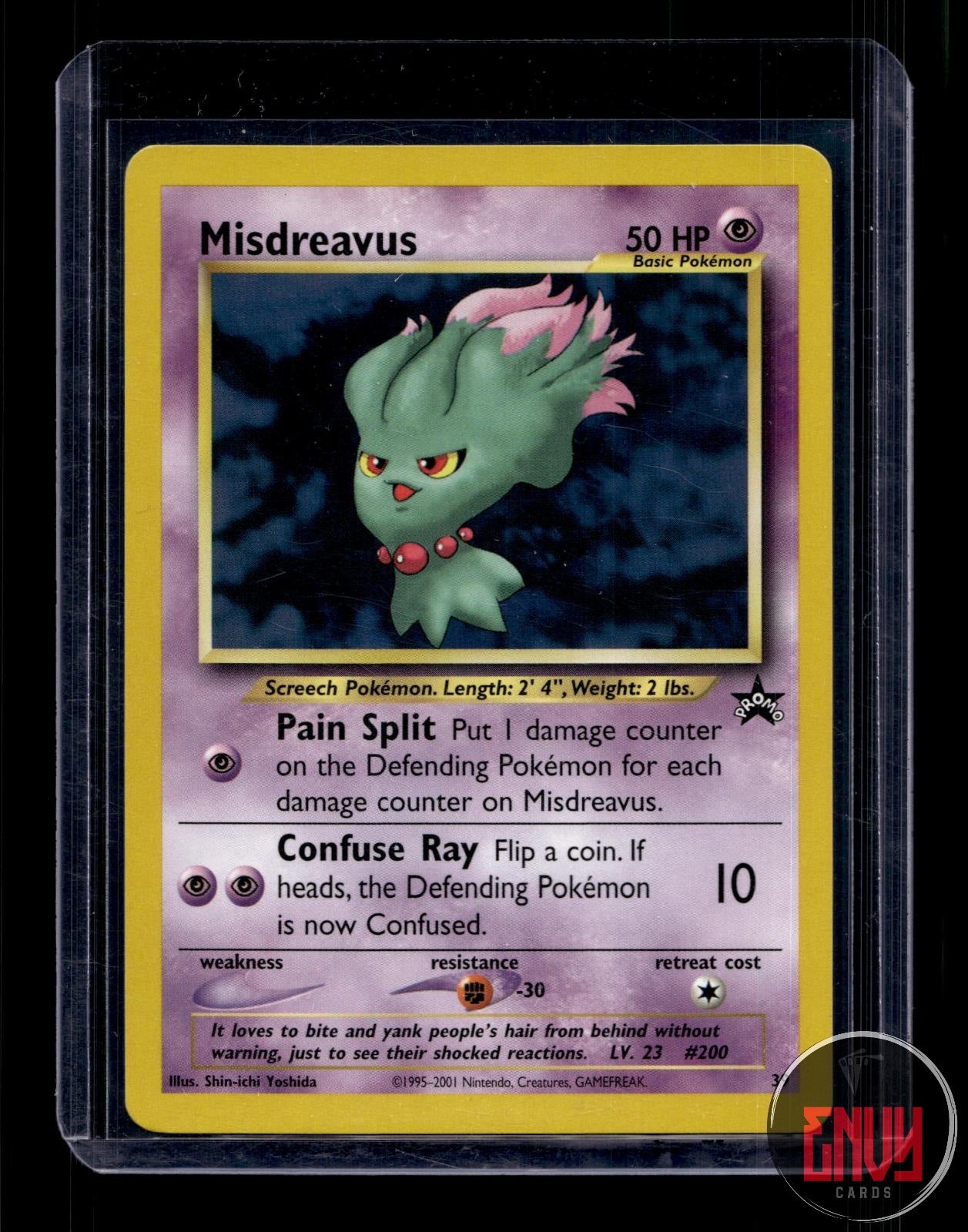 Misdreavus Near Mint 39 Promo Wizards Black Star Promos Pokemon