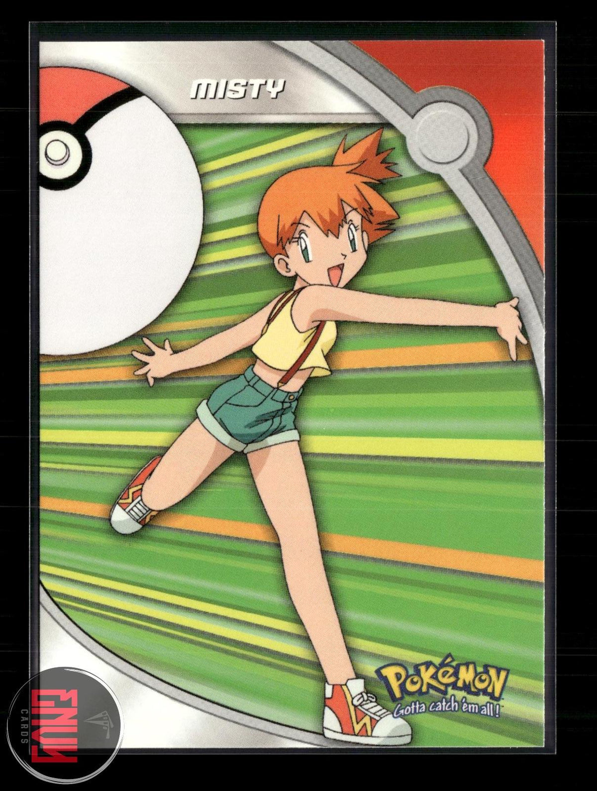 Misty LP #153 Topps Trading Cards Series 3 Pokemon
