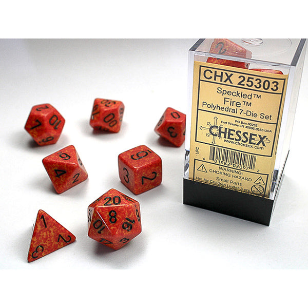 Chessex: 7-Die Set Speckled