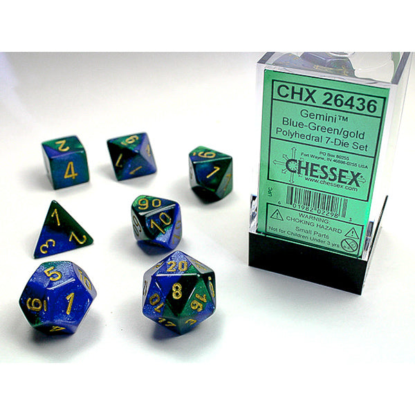 Chessex: 7-Die Set Gemini