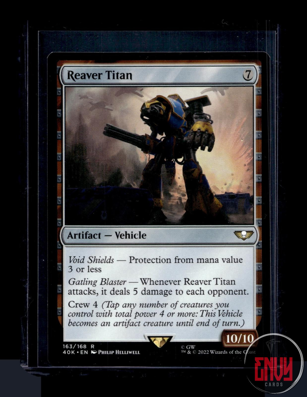 Reaver Titan Lightly Played 163 Rare Universes Beyond: Warhammer 40,000