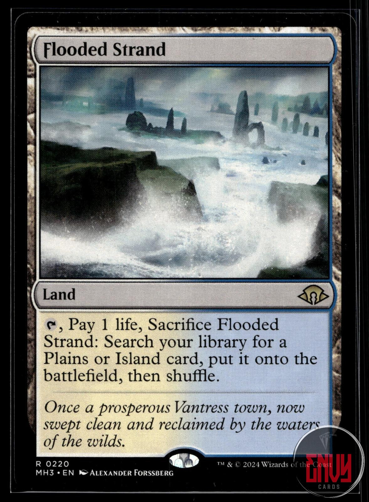 Flooded Strand Near Mint 220 Rare Modern Horizons 3