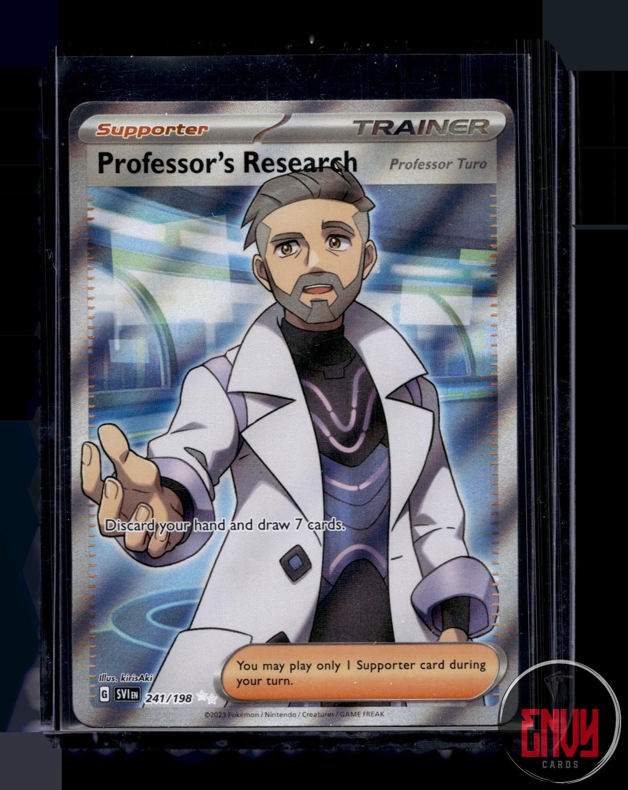 Professor's Research (Professor Turo) NM 241/198 Scarlet & Violet Pokemon Holo
