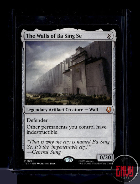 The Walls of Ba Sing Se Lightly Played 261 Mythic Avatar: The Last Airbender