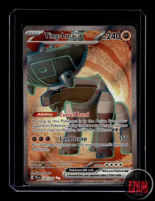 Ting-Lu ex Near Mint 243/193 Ultra Rare Paldea Evolved Pokemon