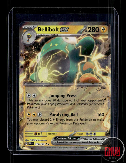 Bellibolt ex Near Mint 079/193 Double Rare Paldea Evolved Pokemon Holo