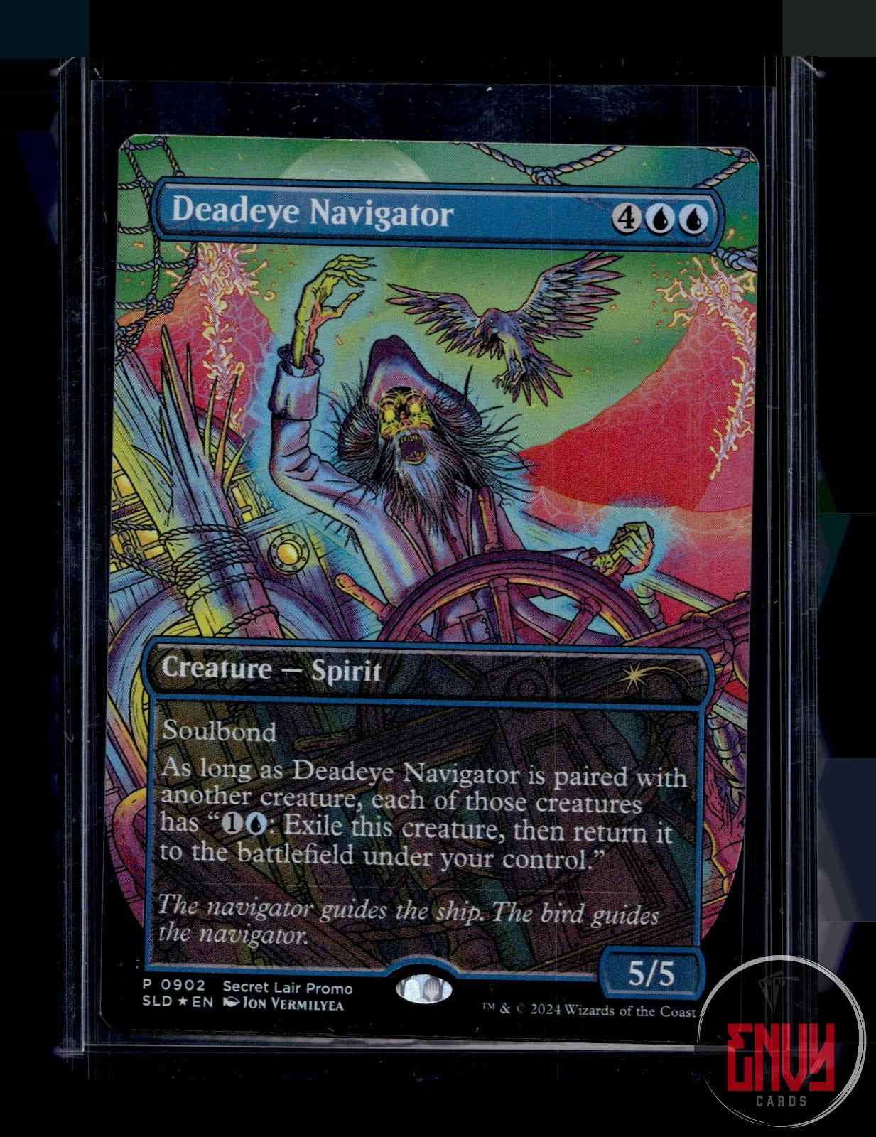 Deadeye Navigator (Rainbow Foil) NM 902 SLD Magic: The Gathering