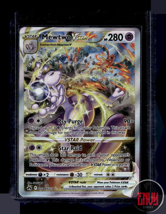 Mewtwo VSTAR NM GG44/GG70 VSTAR Rare Crown Zenith Galarian Gallery Pokemon