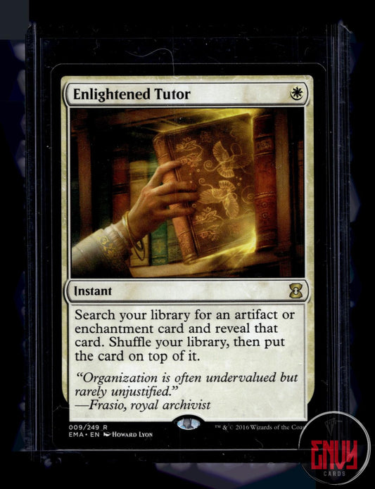 Enlightened Tutor Lightly Played 9 Rare Eternal Masters Magic: The Gathering