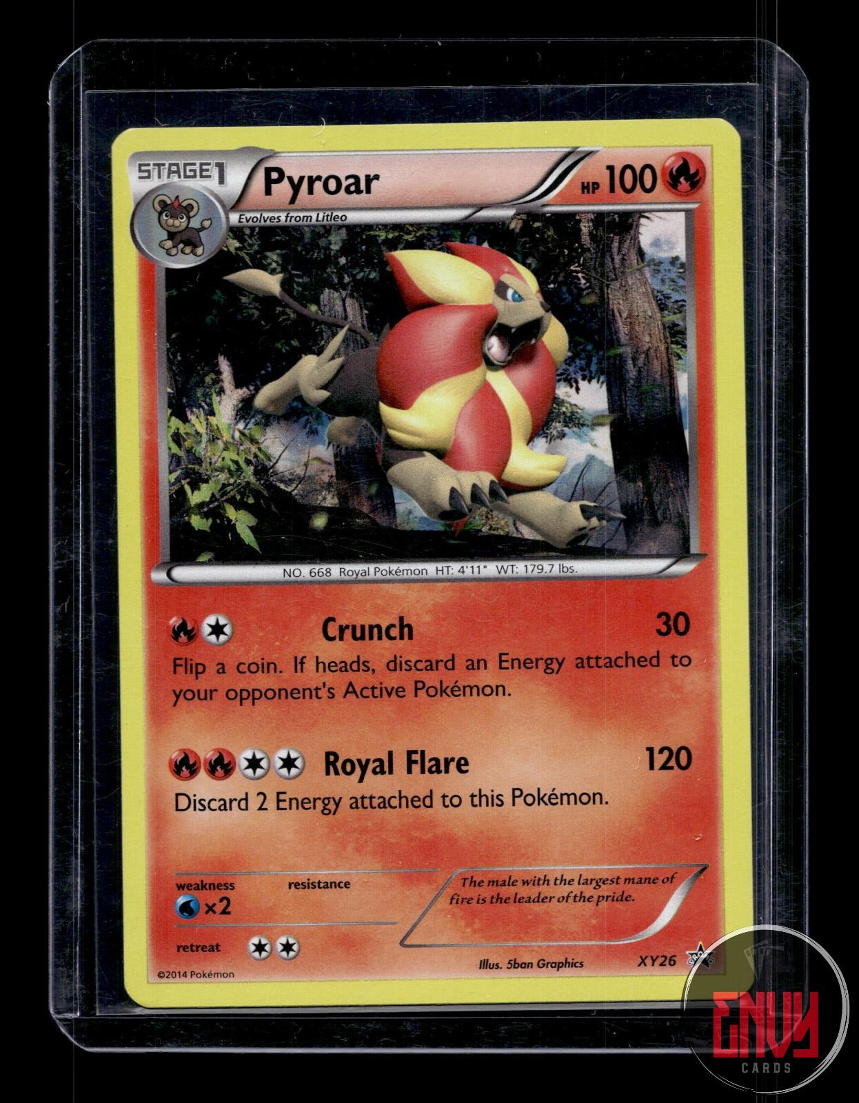 Pyroar Lightly Played XY26 Promo XY Promo Pokemon