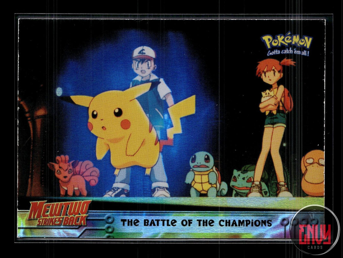 The Battle Of The Champions LP #25 Topps The First Movie Trading Cards FOIL