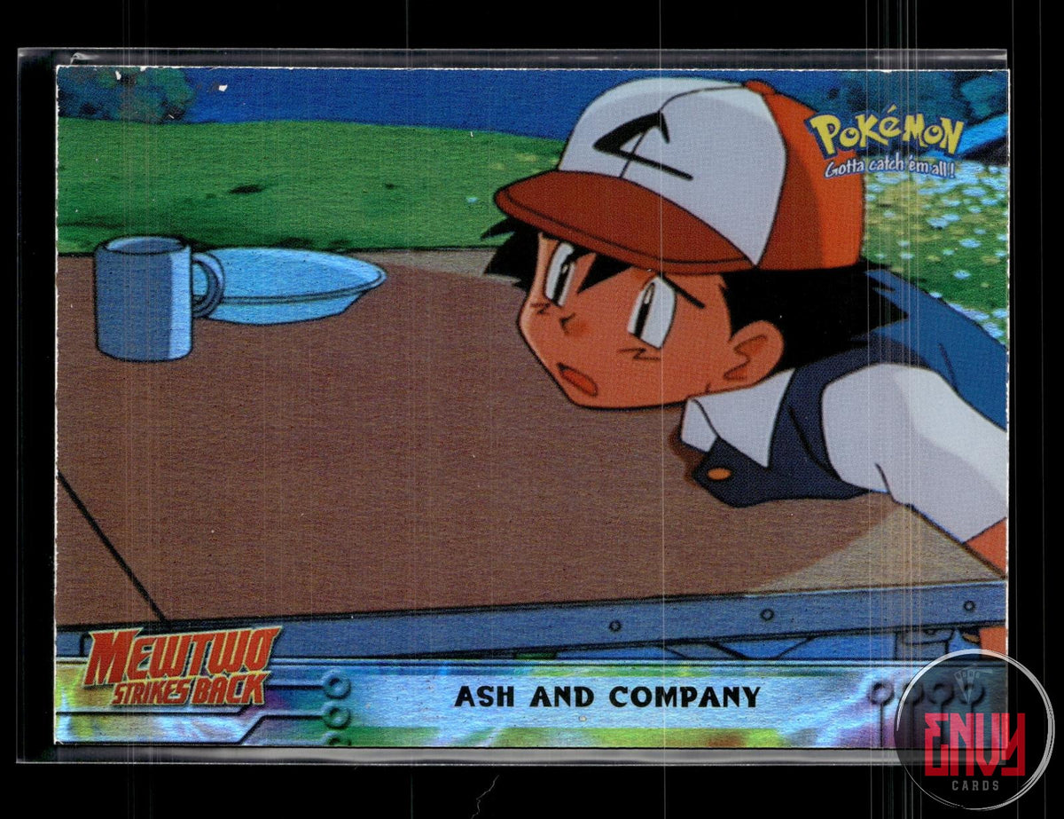 Ash And Company LP #9 Topps The First Movie Trading Cards Pokemon FOIL