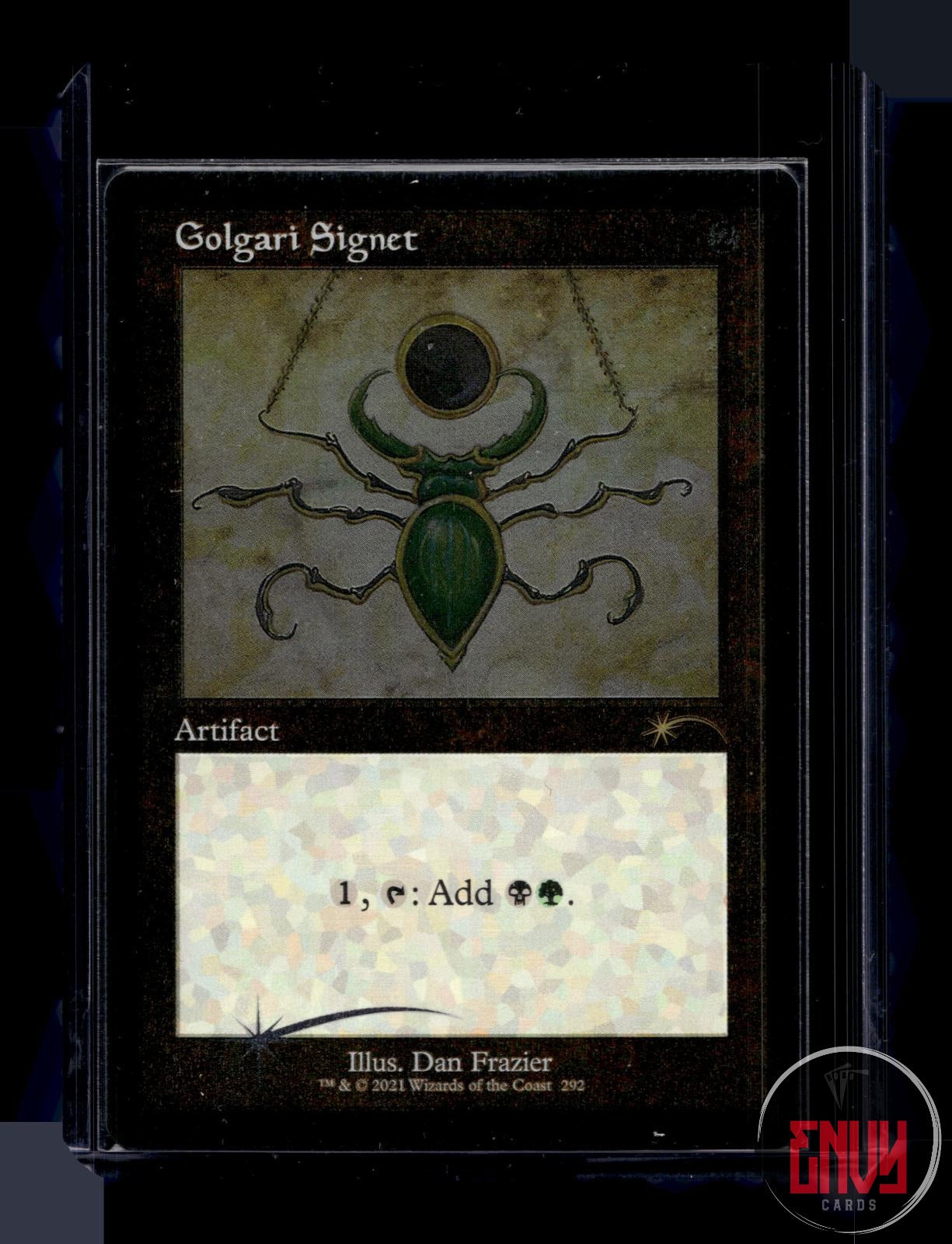 Golgari Signet (Foil Etched) NM 292 Secret Lair Drop Series Magic: The Gathering