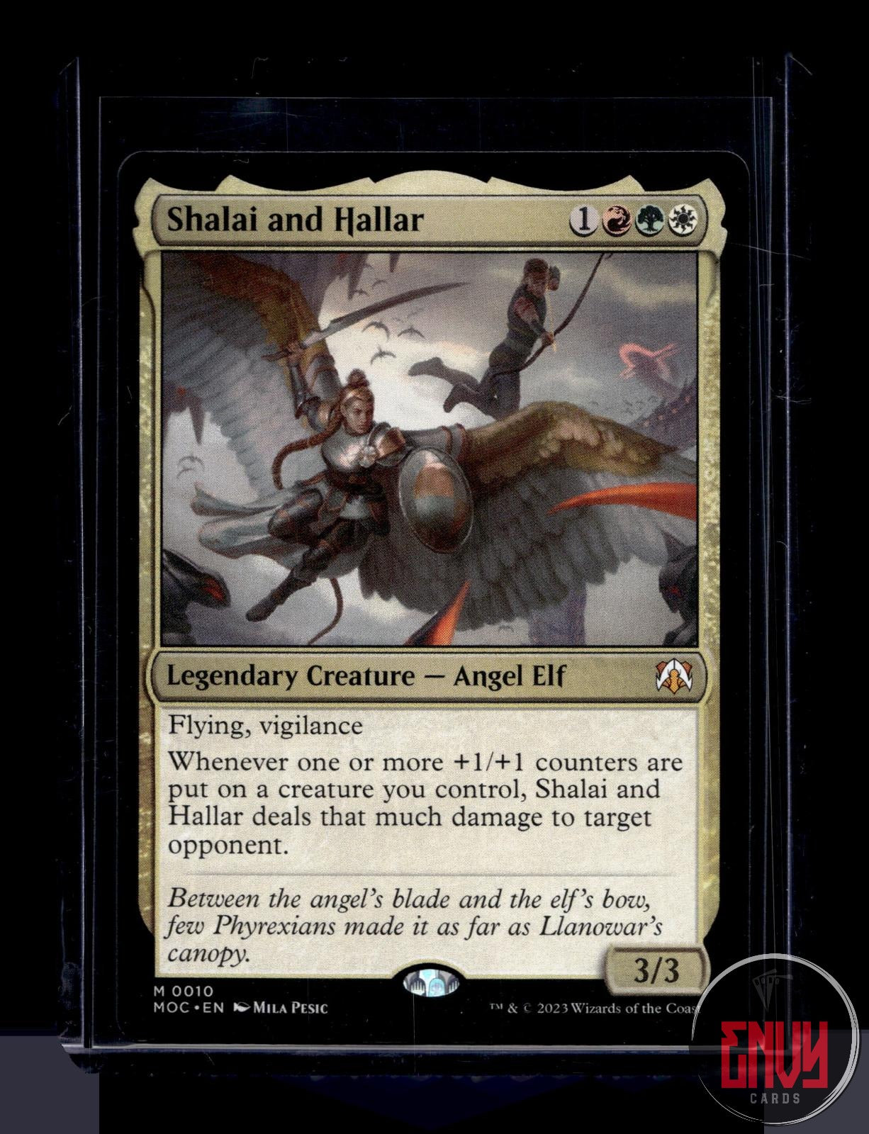 Shalai and Hallar Lightly Played 10 Mythic Commander: March of the Machine