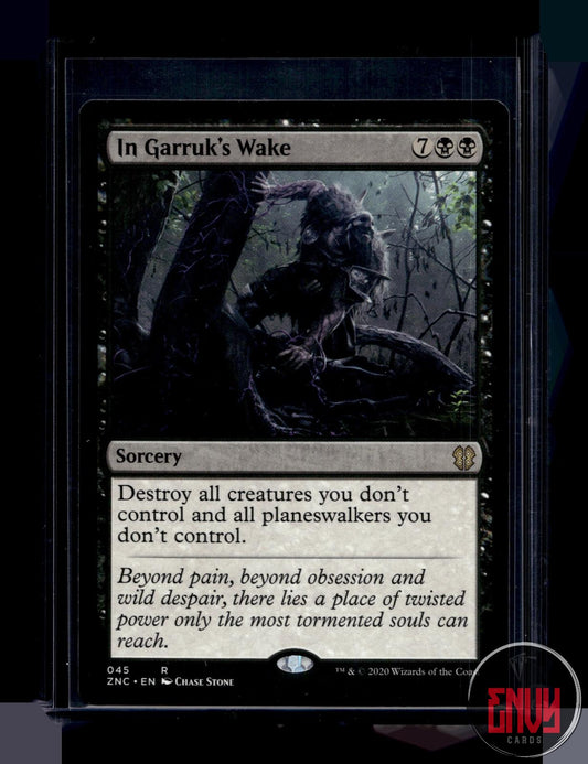 In Garruk's Wake NM 45 Rare Commander: Zendikar Rising Magic: The Gathering
