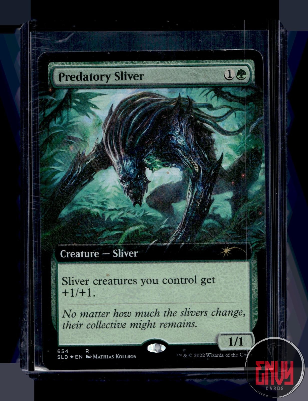 Predatory Sliver (Extended Art) LP 654 Secret Lair Drop Series Foil