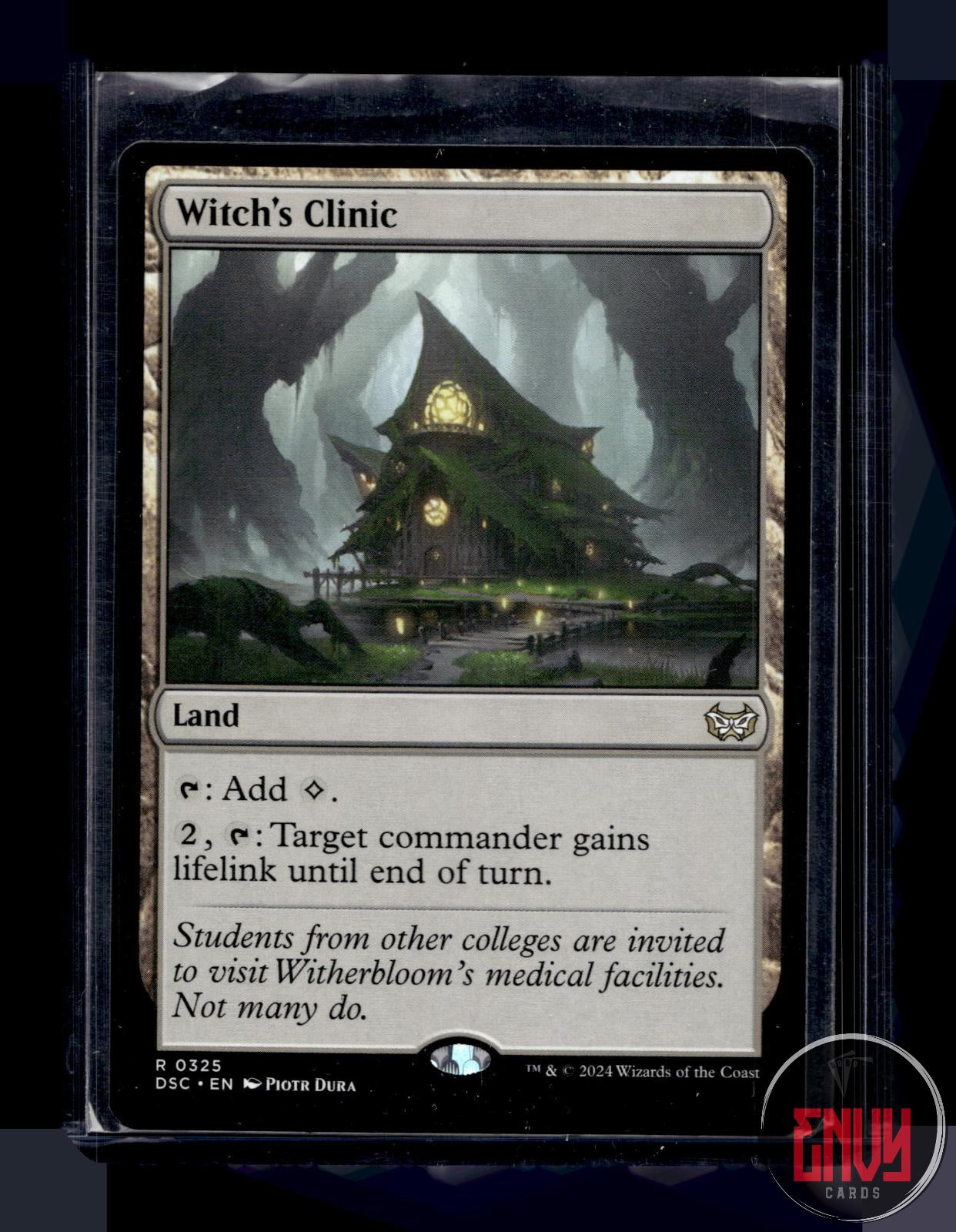 Witch's Clinic NM 325 Commander: Duskmourn: House of Horror Magic: The Gathering