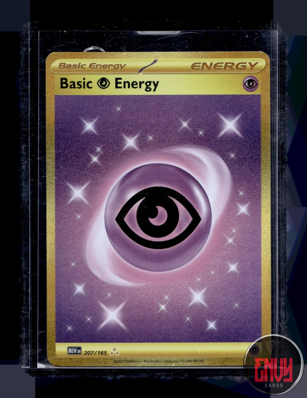 Basic Psychic Energy Near Mint 207/165 Hyper Rare 151 Pokemon