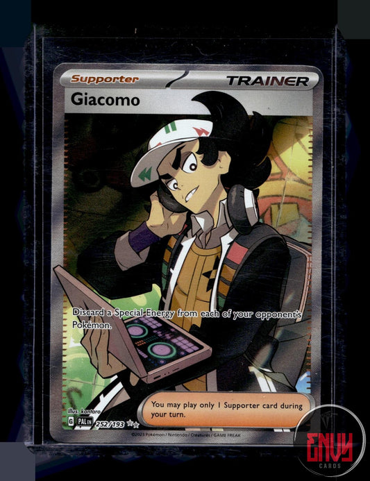 Giacomo Near Mint 252/193 Ultra Rare Paldea Evolved Pokemon