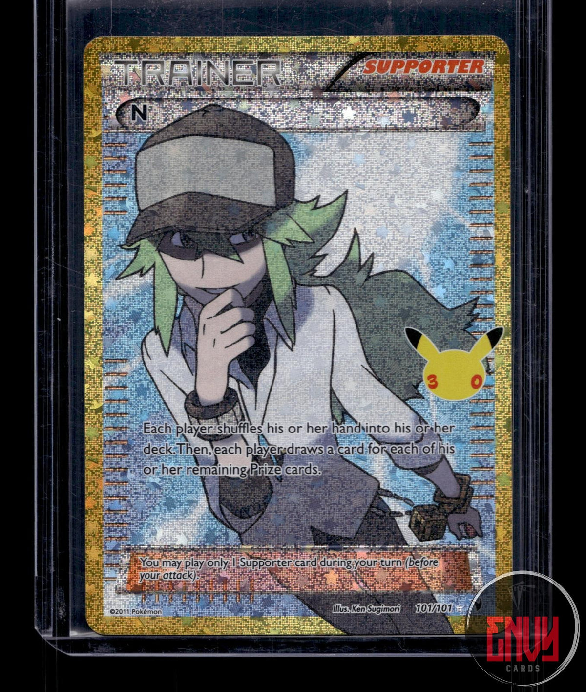 N NM 101/101 ME: 30th Celebration Classic Collection Pokemon Holo