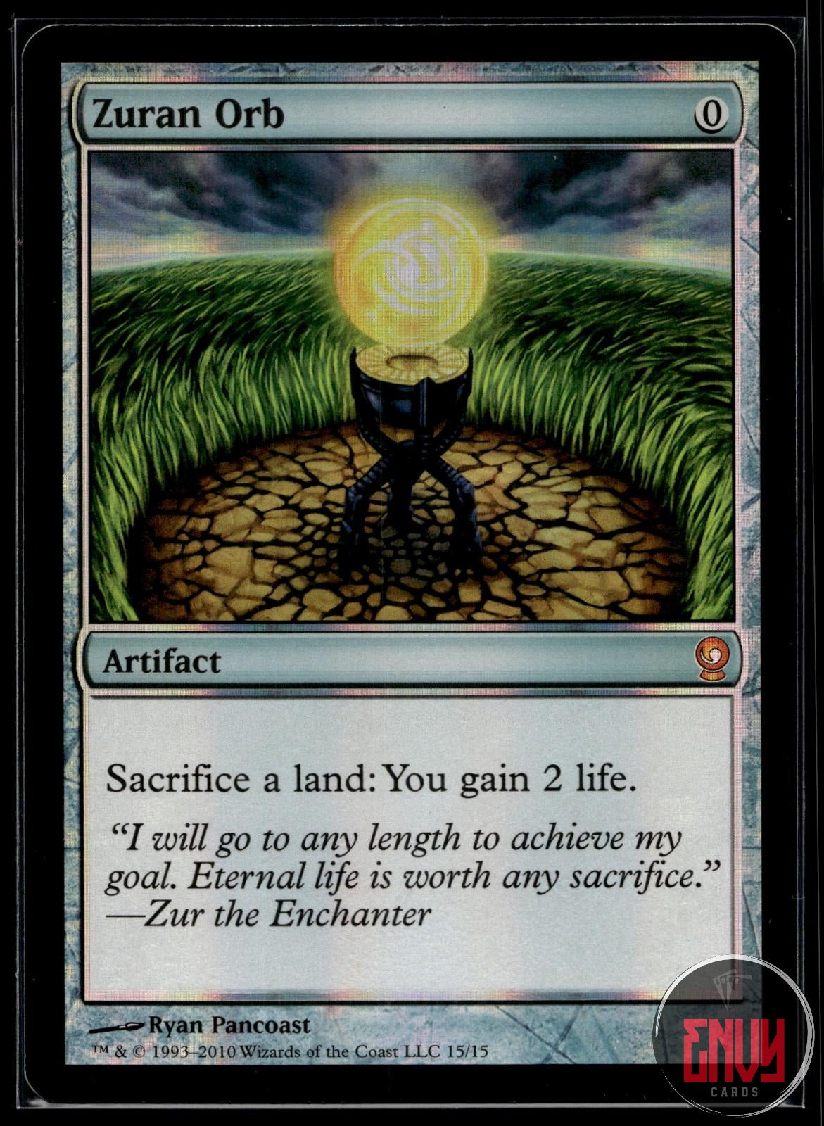 Zuran Orb Near Mint 15 Mythic From the Vault: Relics Foil