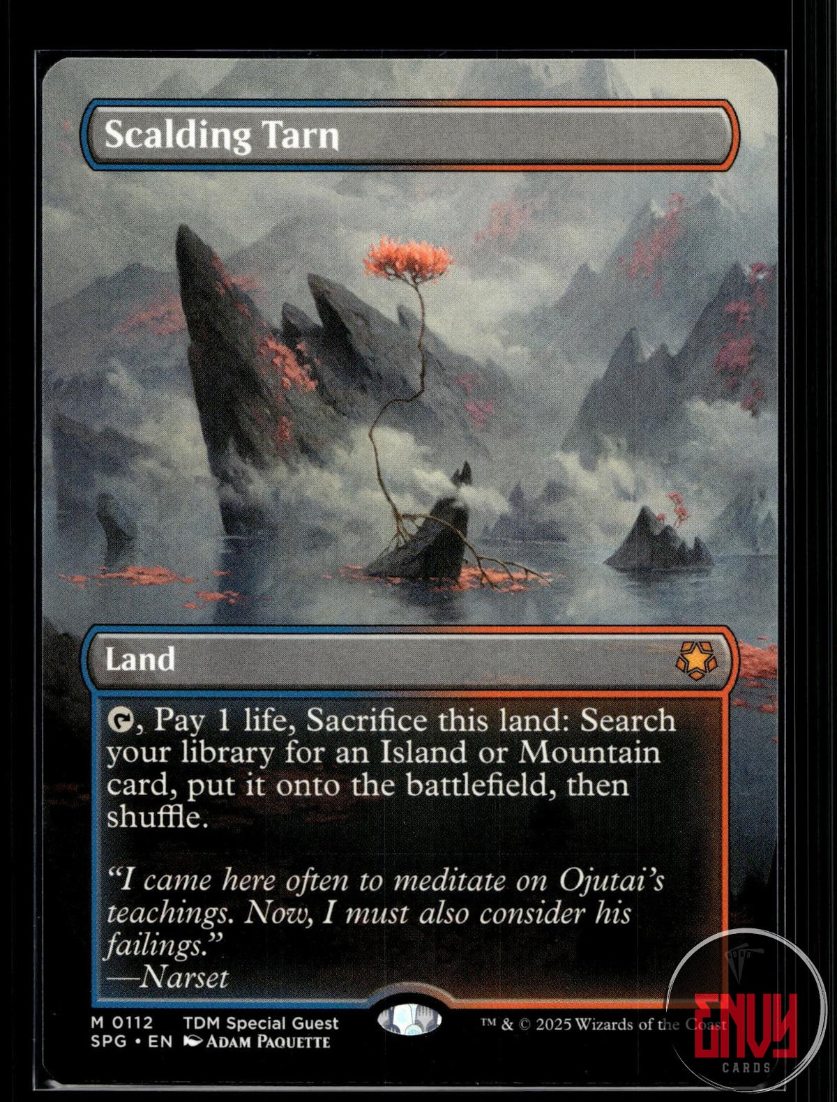 Scalding Tarn (Borderless) Near Mint 112 Mythic Special Guests