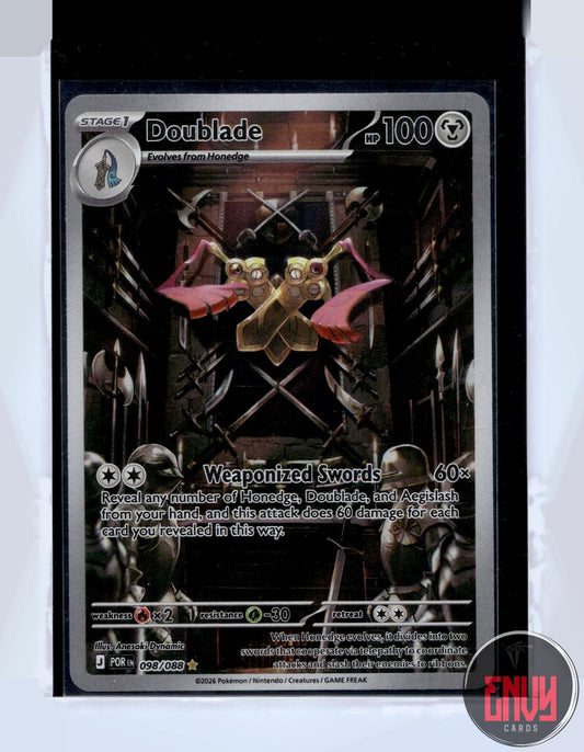 Doublade Near Mint 098/088 Illustration Rare Perfect Order Pokemon
