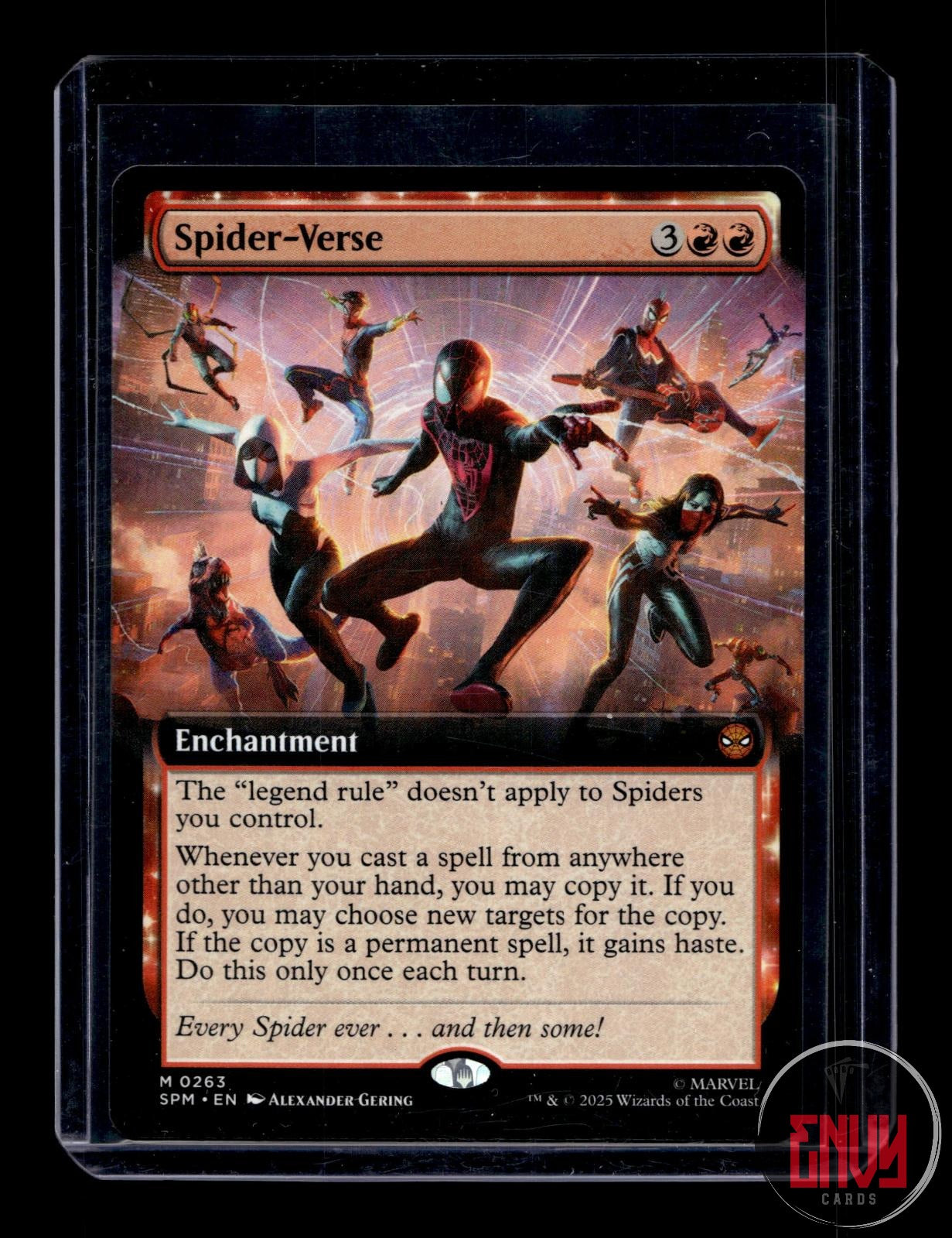 Spider-Verse (Extended Art) Lightly Played 263 Mythic Marvel's Spider-Man