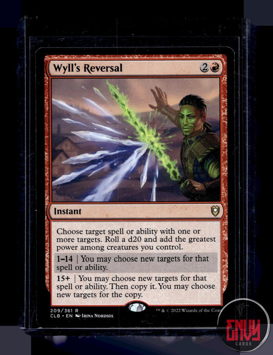 Wyll's Reversal LP 209 Commander Legends: Battle for Baldur's Gate 