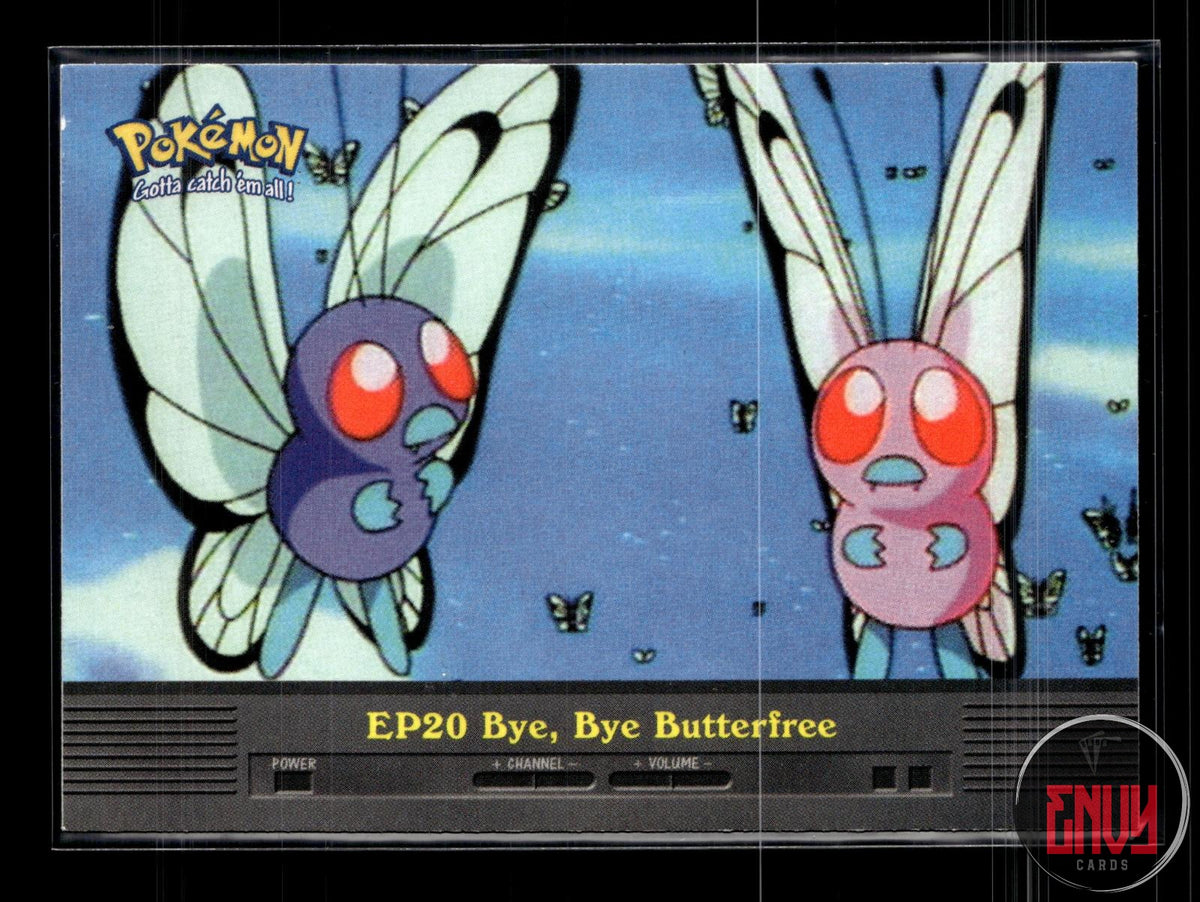 EP20 Bye, Bye Butterfree LP #142 Topps Trading Cards Series 2 Pokemon