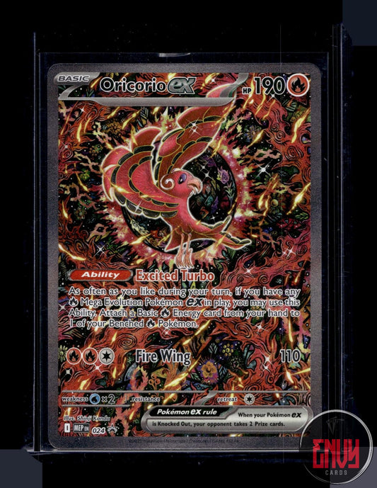 Oricorio ex Near Mint 024 Promo ME: Mega Evolution Promo Pokemon
