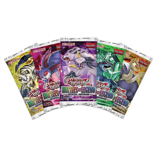 Yu-Gi-Oh: Battles of Legend- Crystal Revenge Booster Pack