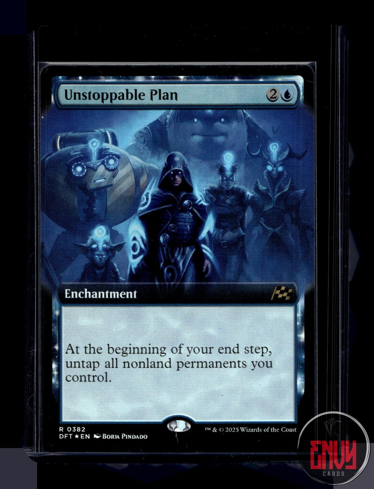 Unstoppable Plan (Extended Art) NM 382 Aetherdrift Magic: The Gathering Foil