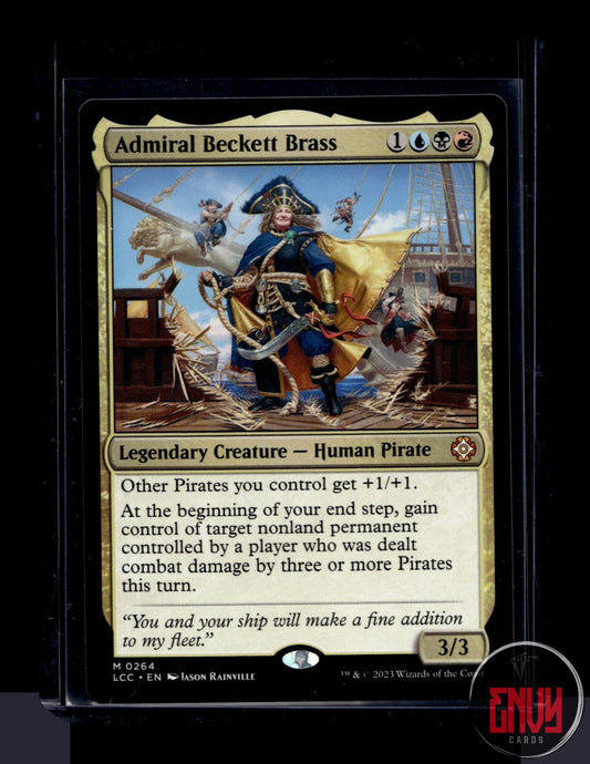 Admiral Beckett Brass LP 264 Mythic Commander: The Lost Caverns of Ixalan