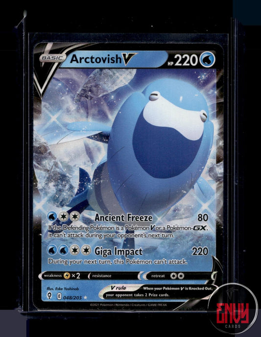Arctovish V Lightly Played 048/203 V Rare Evolving Skies Pokemon
