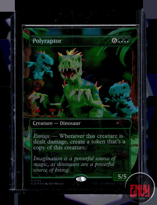 Polyraptor (Rainbow Foil) NM 2194 Secret Lair Drop Series Magic: The Gathering