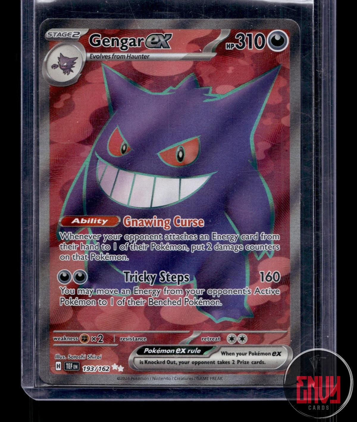Gengar ex NM 193/162 UR Temporal Forces Pokemon Holo