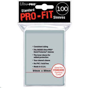 UltraPro Deck Protectors: PRO-Fit Inner Clear (100)