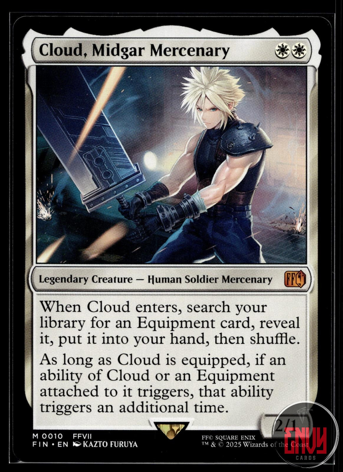 Cloud, Midgar Mercenary Near Mint 10 Mythic FINAL FANTASY