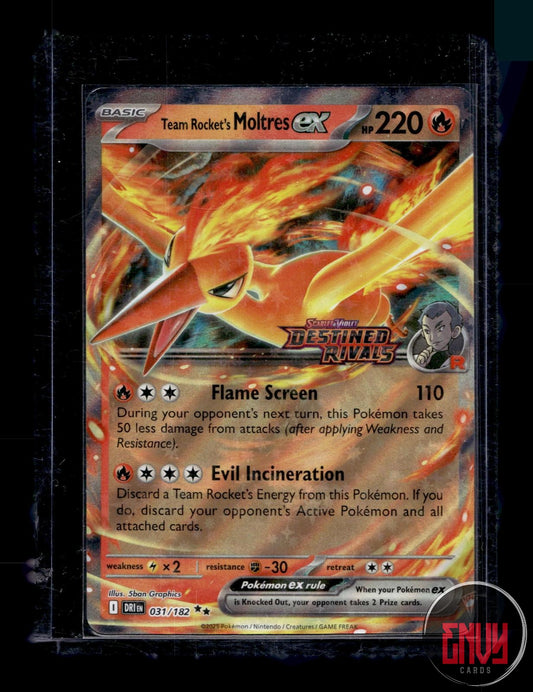 Team Rocket's Moltres ex NM 031/182 Miscellaneous Cards & Products Pokemon