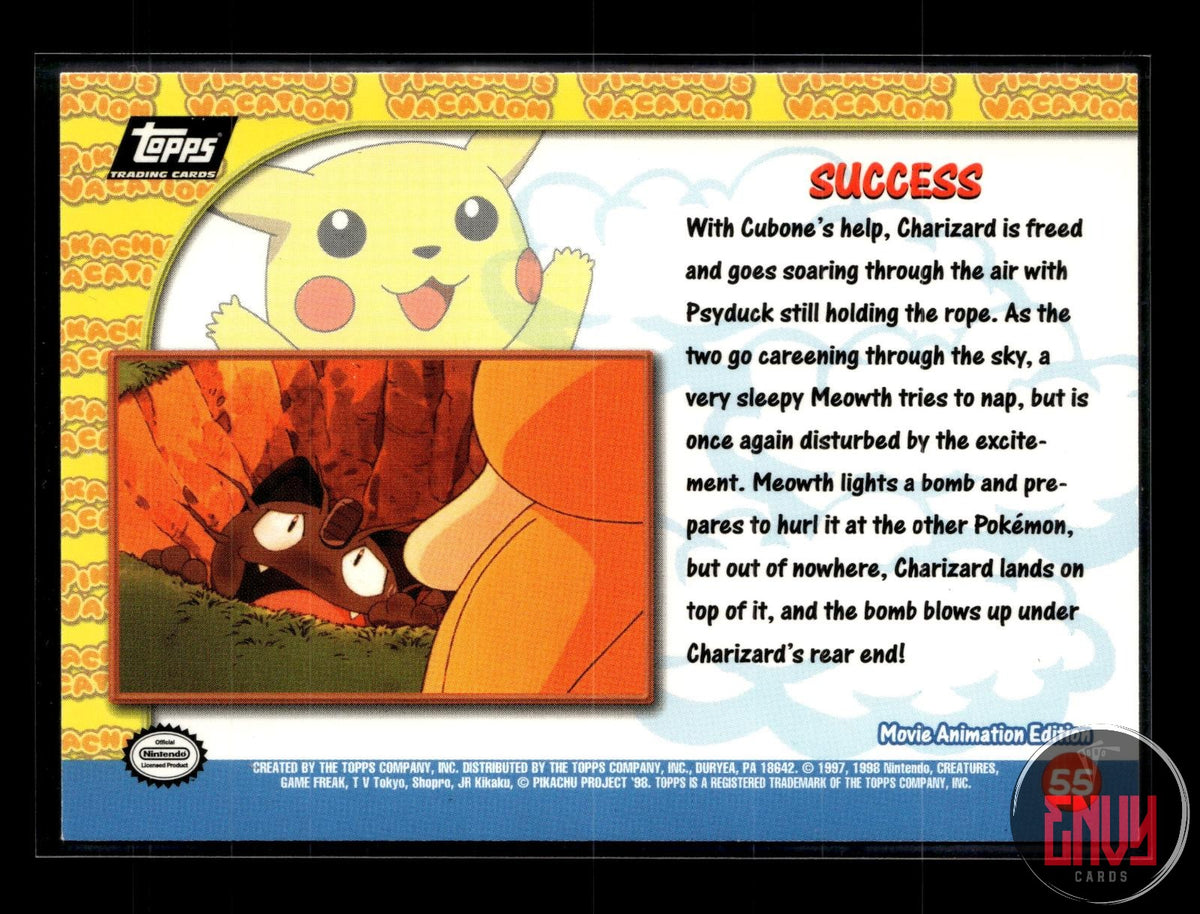 Success LP #55 Topps The First Movie Trading Cards Pokemon