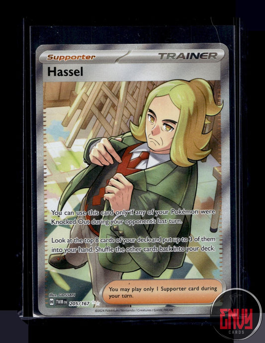 Hassel Near Mint 205/167 Ultra Rare Twilight Masquerade Pokemon