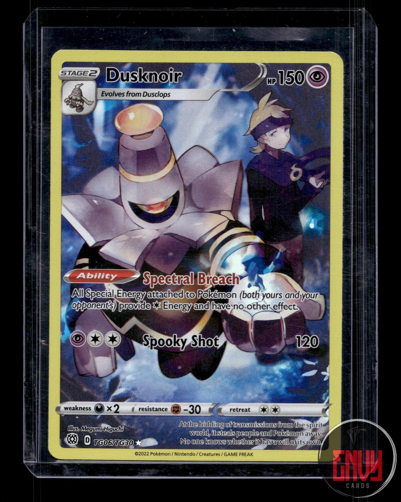 Dusknoir NM TG06/TG30 Brilliant Stars Trainer Gallery Pokemon Holo