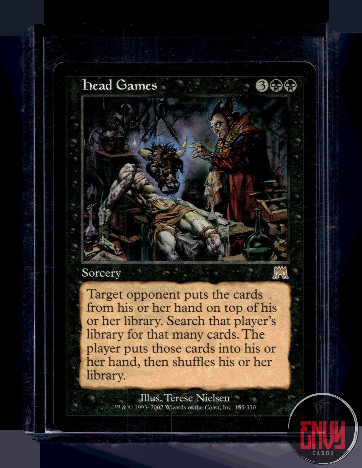 Head Games Lightly Played 155 Rare Onslaught Magic: The Gathering